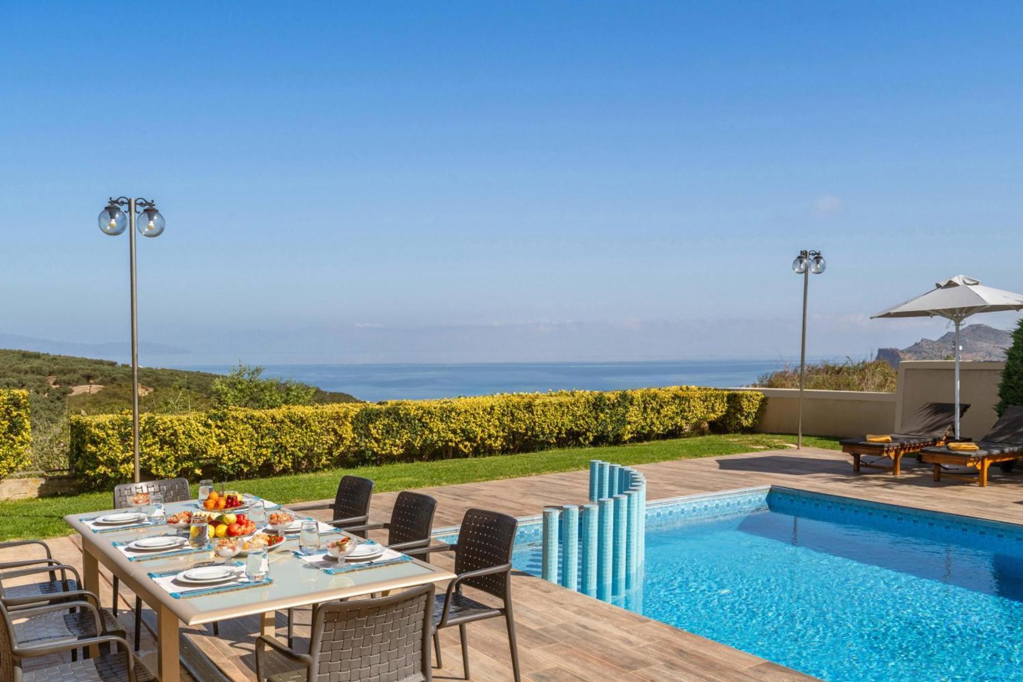 Ariella With Sea View Villa Agia Marina (Crete)